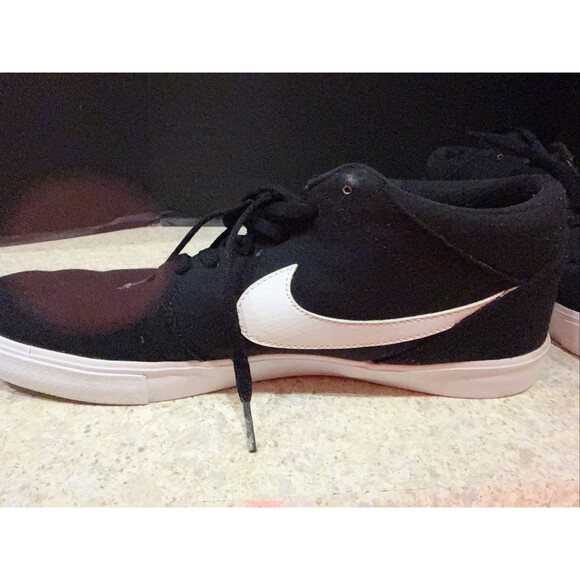 Nike SB Portmore 2 Solarsoft AQ7728-002 Black Shoes Sneakers Size 13 - Picture 5 of 7